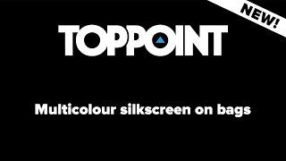 NEW AT TOPPOINT! - Multicolour silkscreen on bags