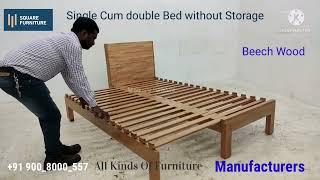 Single bed Come Double Bed | Manufacturers | space saving | Bangalore | M Square Furniture