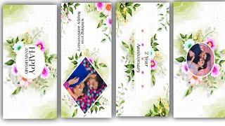 New Trending wedding anniversary wishes video editing in Alight Motion Instagram trending