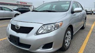 2010 Toyota Corolla, 23 000kms, winter tires