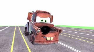 Cars 3 Tow Mater Rigged 3d Model |Free download|For Prisma 3d