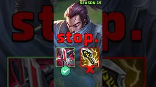 STOP Building Yasuo Wrong - Season 15 Yasuo Build #leagueoflegends