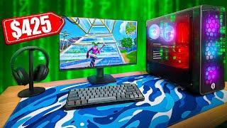 I Had ONLY $425 to build a Gaming Setup...