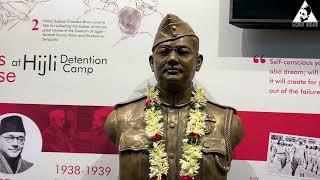 Bust of Netaji at IIT Kharagpur