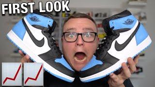 FIRST LOOK!! Air Jordan 1 UNC Toe Early Unboxing......THESE ARE A PROBLEM!!