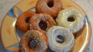 Donut / Doughnut  selber machen (How to make a Donut)