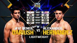 UFC 222: Dariush vs. Hernandez (Full Fight Highlights)