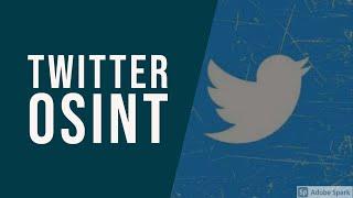 Twitter OSINT