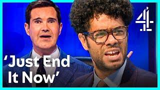 Richard Ayoade Getting ANGRY For 11 Minutes | 8 Out of 10 Cats Does Countdown | Channel 4