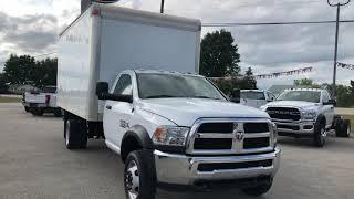 32418P 2017 Ram 5500 Box Truck