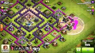 Clash of Clans - How to use GoWiPe at town hall 8