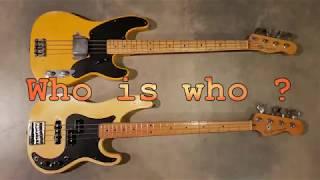 Fender pb51 RI vs Fender precision plus