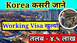 काेरिया जान के के गर्नुपर्छ | korea working visa from nepal 2024 | eps working visa | eps 2024