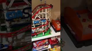 Lego Roller Coaster (Set not custom built) #lego #fyp #rollercoaster #shortsclip