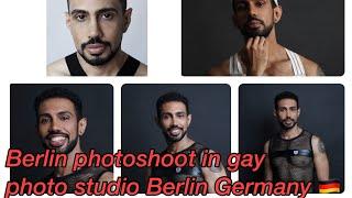 Berlin photo Shoot in gay photo studio Berlin Germany 