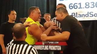 Eric Wolfe vs Herman Steven (100 kg right final) @ 911 Classic Armwrestling 2016