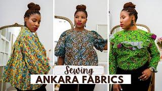 FINALLY sewing 5 Ankara clothes for SPRING / SUMMER