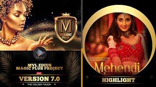 Edius Royal Wedding Highlights II Mahendi Te Vavi  Mix II MVL  Edius Magic Plus V 7 Project