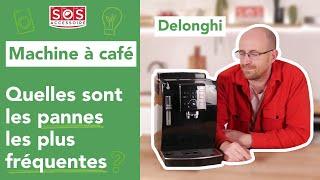  Les pannes les plus fréquentes sur une machine à café Delonghi