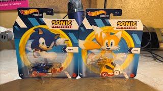 Hot Wheels Character Cars Sonic and Tails Review