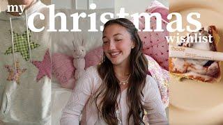 christmas wishlist ideas (pink & girly)