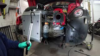 Replacing a clutch on a K24 swapped, 06 Mini Cooper