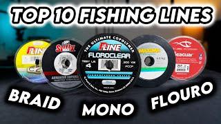 The Top 10 Fishing Lines For Any Budget! Mono, Flouro, and Braid