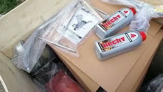 Unboxing Holzschredder Hecht 6642