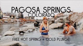 Winter Adventure: Discover FREE Hot Spring and Brave the Cold Plunge in Pagosa Springs, Colorado!