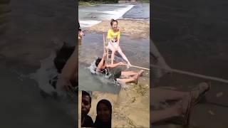 gagal dapet ikan, malah basah kuyup #kocak #hiburansegar #funny #ngakak