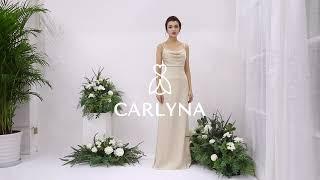 2022 FALL COLLECTION | CARLYNA CANDICE SATIN BRIDESMAID DRESS