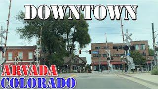 Arvada - Colorado - 4K Downtown Drive