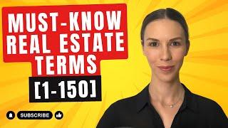 150+ Real Estate Exam Vocab Terms (2024)