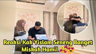 Miskah Hamil Kak Yislam Seneng Banget