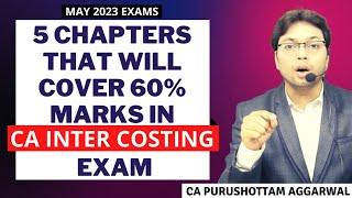 CA Inter Costing ABC Analysis | Most Important Chapters For Revision | CA Purushottam Aggarwal