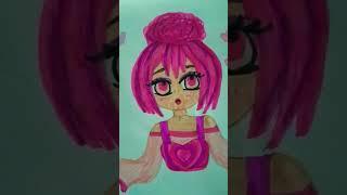 Cute girl drawing (afat)|Cristal Cherry