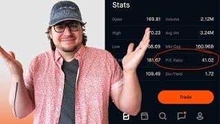 What is a PE Ratio | Robinhood Statistics Section Explained
