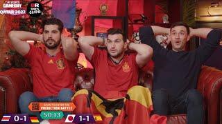 Spain 1-2 Japan GOAL REACTIONS ゴールリアクション