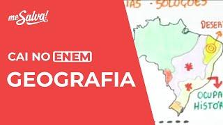 Geografia: Cai no ENEM 2024 | Me Salva!