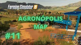 #11 Tratando das vacas e ração para os porcos Agronópolis map Farming Simulator 2019 timelapse