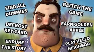 I 100%'d Hello Neighbor. It was Horrible.