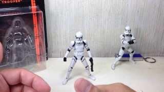 41st Elite Corps Clone Trooper Star Wars Black Series 3 75 inch Toy Review