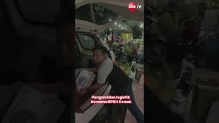 mengambil logistik bersama @bpbd_demak Semoga keadaan segera membaik #edctv #demak #demakhariini