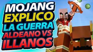 Mojang EXPLICO EL CONFLICTO  ALDEANO VS ILLANO (Asi comenzó TODO)