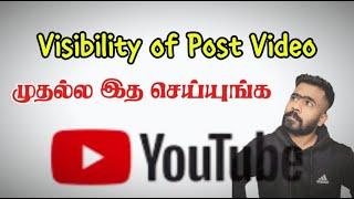 Video Post Guidelines in YouTube | Visibility of Post on YouTube | Welcome to Nirosh_Santhuru.