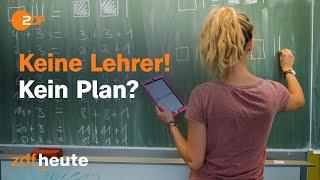 Schulchaos in Deutschland: Warum gibt es nicht genügend Lehrer? I ZDFZoom