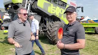 CLASS launches the LEXION 8900 Combine at Ag in Motion 2024 #aim24