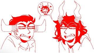 ️OLD AND UNFINISHED HOMESTUCK ANIMATION️| Tavros VS Kenzol (my troll persona lmao)