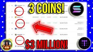 Top 3 Crypto Coins YOU MUST BUY Before the 2025 Bitcoin BOOM!? - You Only Need These 3 Coins!