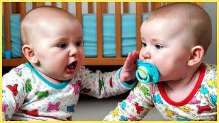 Twin Baby's Funniest BATTLE Compilation - Funny Baby Video